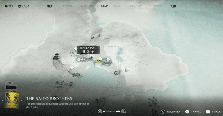 Ginji the Armorer Map Image