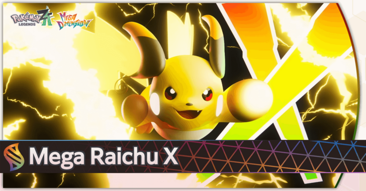 Pokemon Legends Z-A Mega Dimensions DLC - Mega Raichu X Top Banner.png