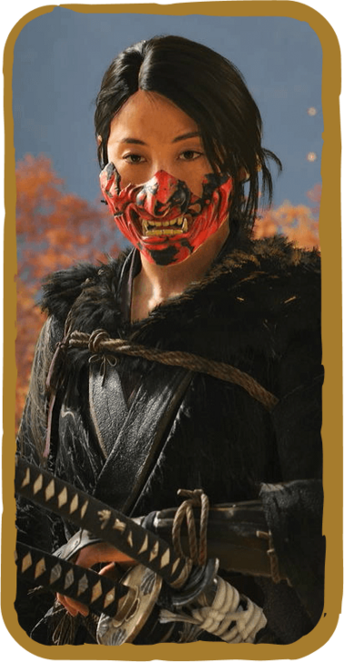 Beast of the Flame Mask