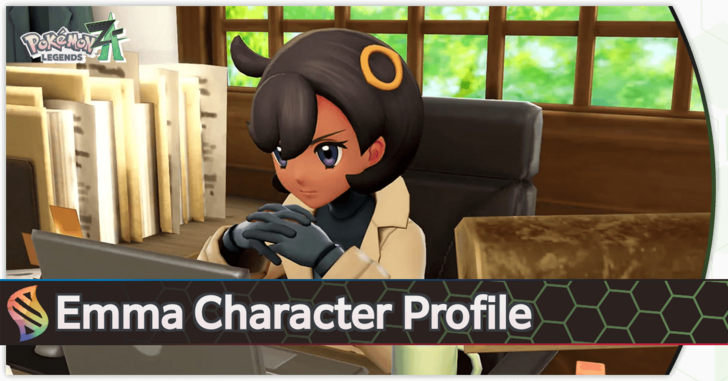 Pokemon Legends Z-A - Emma Character Top Banner