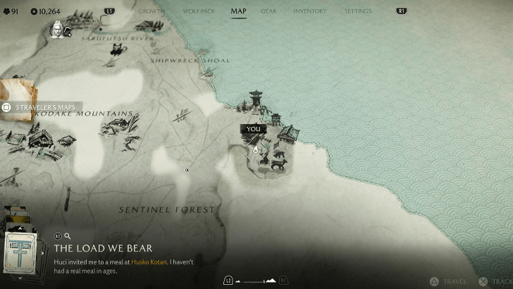 Sarufutsu Lighthouse map