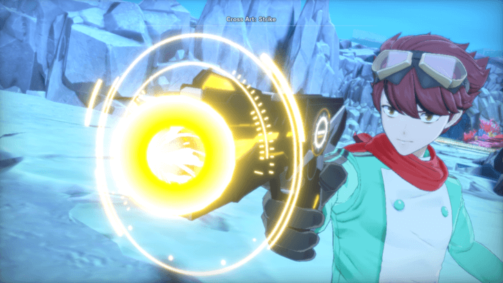 Use Cross Art Strike or Burst