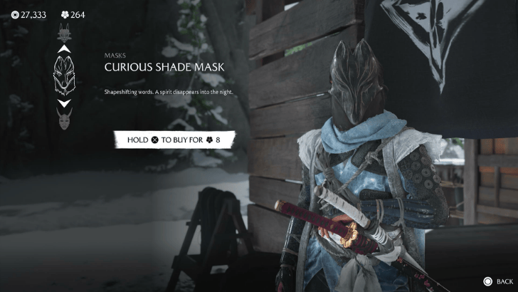 Curious Shade Mask