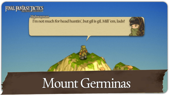 Final Fantasy Tactics - Mount Germinas