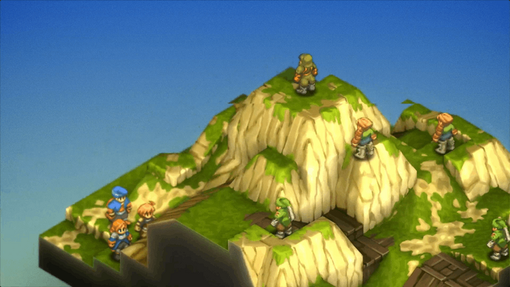 Final Fantasy Tactics - Mount Germinas Field View