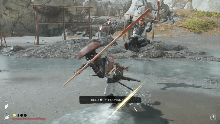 Ghost of Yotei Learn the Typhoon Kick