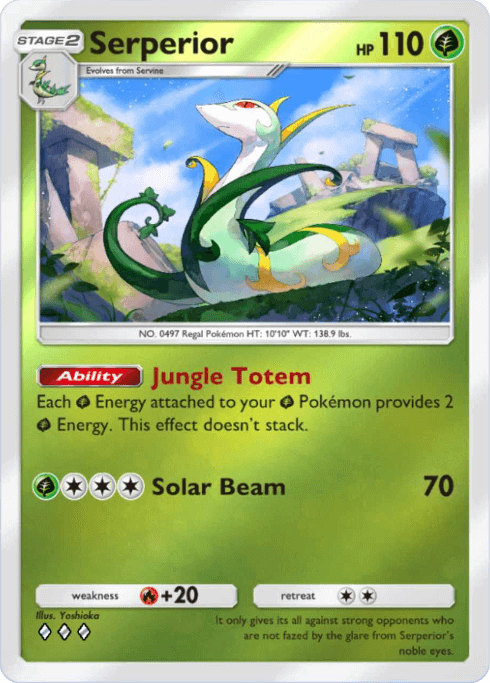 Pokemon TCG Pocket - A4b 037 Serperior