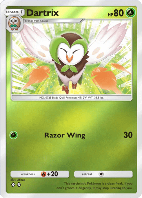 Pokemon TCG Pocket - A4b 041 Dartrix