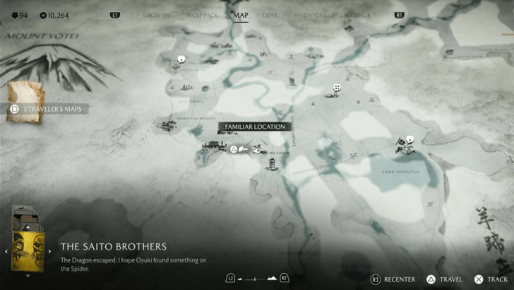 A Memory of Suprise Map Image