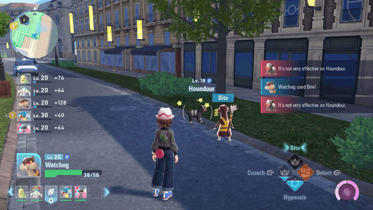 Knock out Wild Pokemon