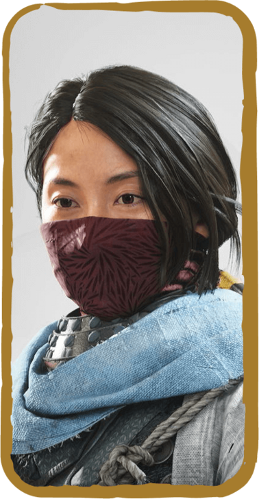 Flame Burst Mask Image