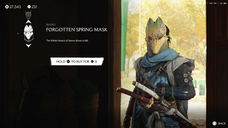 Forgotten Spring Mask