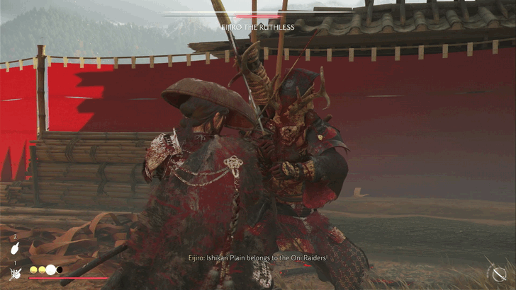 Ghost of Yotei Defeat Eijiro the Ruthless