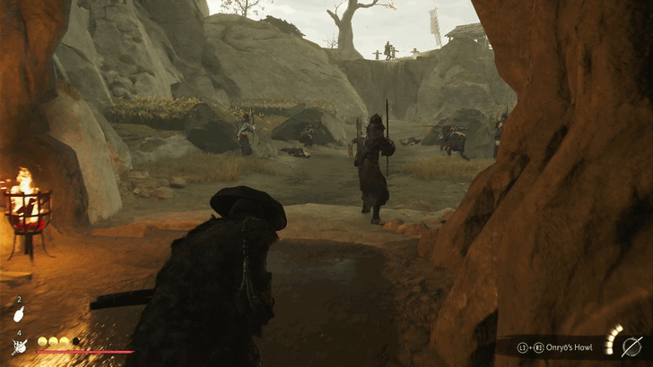 Defeat the wave of Oni Raiders