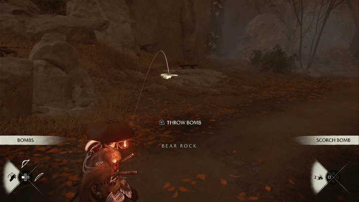 Signal Ina with a Scorch Bomb