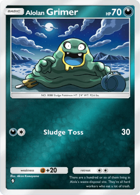 Pokemon TCG Pocket - A4b 234 Alolan Grimer