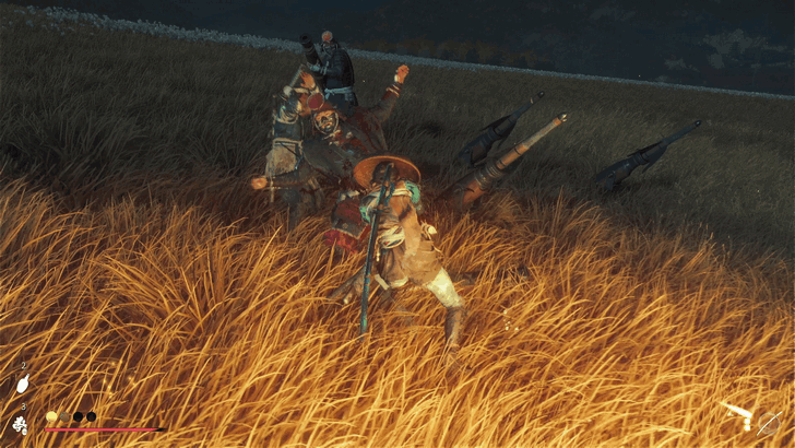 Ghost of Yotei Defeat the Raiders near the Dojo