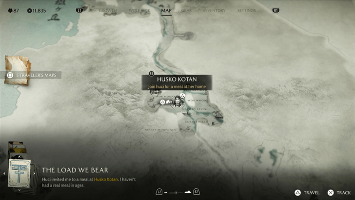 Kaeka the Weaver Map Image