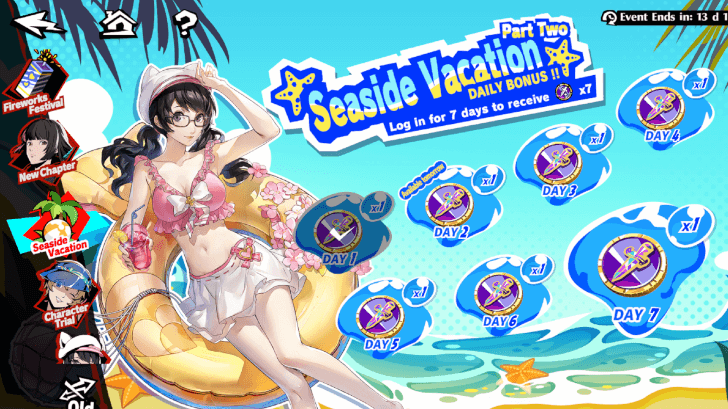 New Login Bonus Part Two