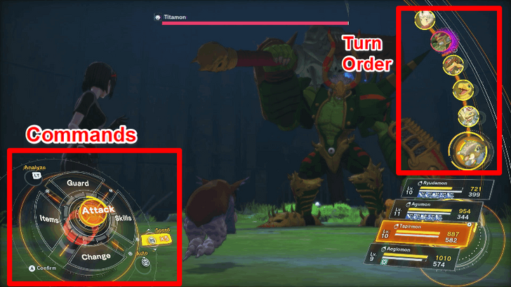 Commands and Turn Order