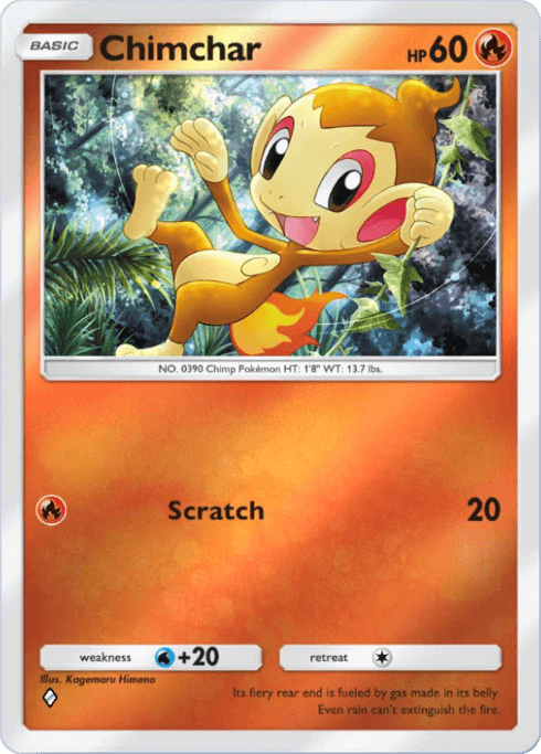 Pokemon TCG Pocket - A4b 072 Chimchar