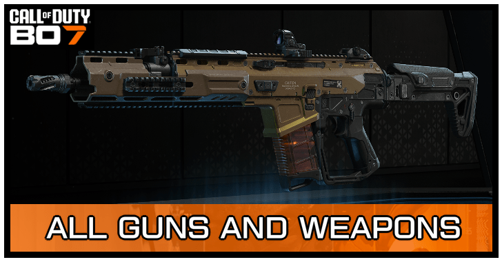 Black Ops 7 - All Guns and Weapons