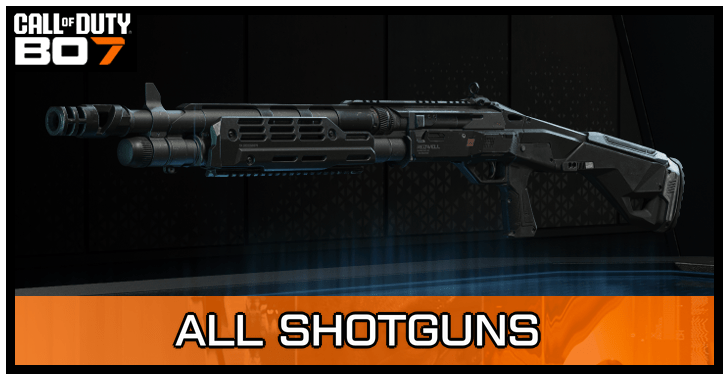 Black Ops 7 - All Shotguns