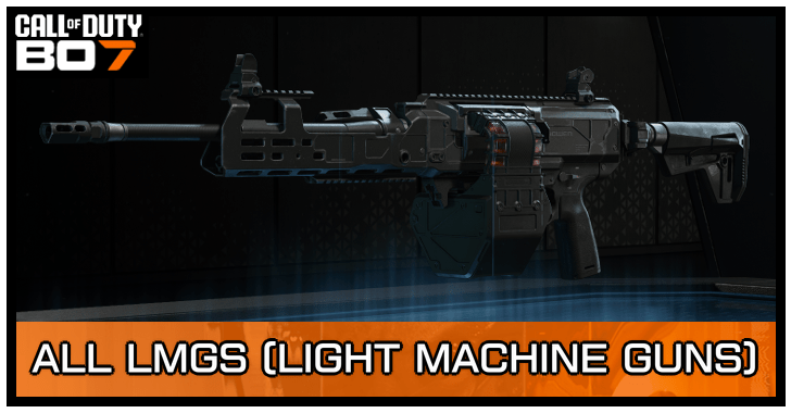 Black Ops 7 - All LMGSs