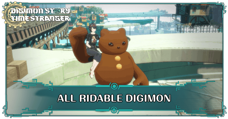 All Ridable Digimon