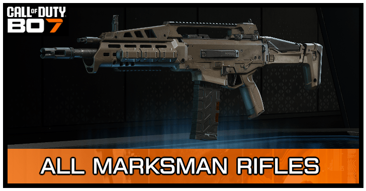 Black Ops 7 - All Marksman Rifles