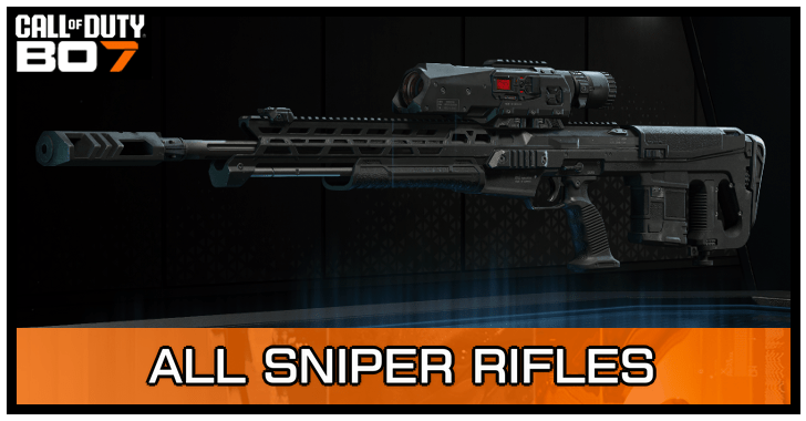 Black Ops 7 - All Sniper Rifless