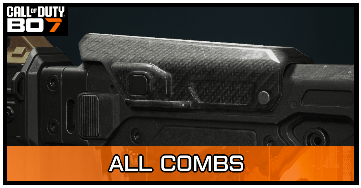 Black Ops 7 - All Combs