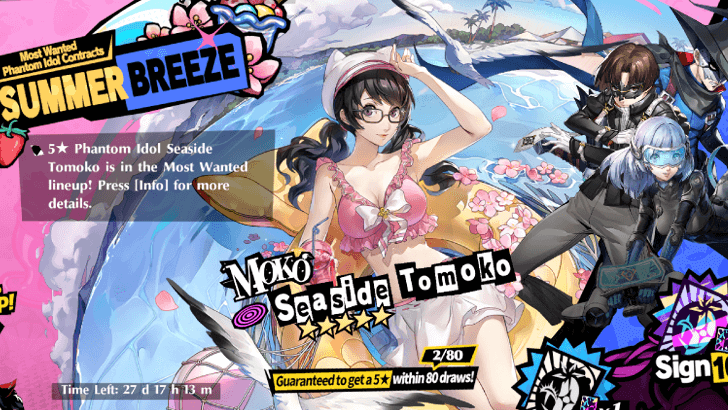 P5 Phantom X - Summer Breeze (Seaside Tomoko)