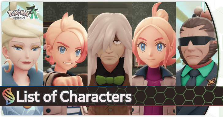 List of Characters