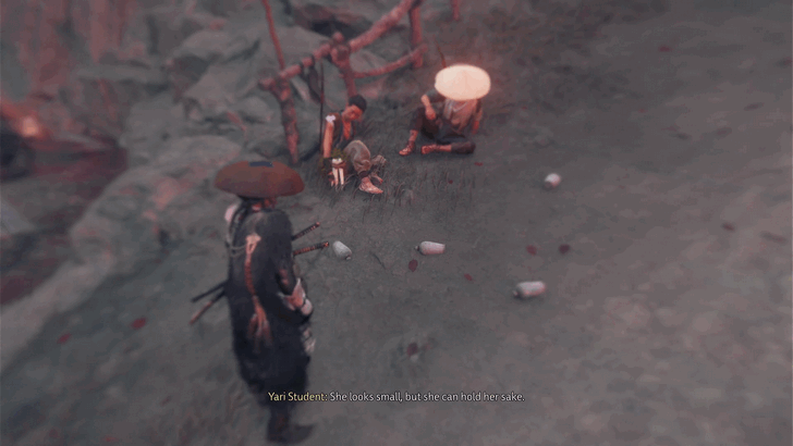 Ghost of Yotei Follow the Bottles of Sake