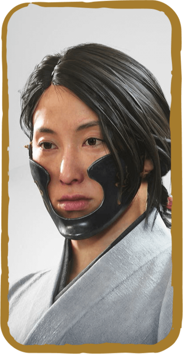 Noble Bloom Mask Image