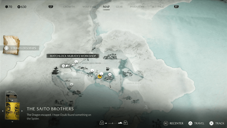 Matchlock Murata Map Image