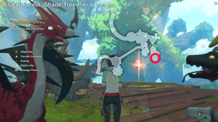 Outer Dungeon - Time Attack Boss Battle 4 Map View