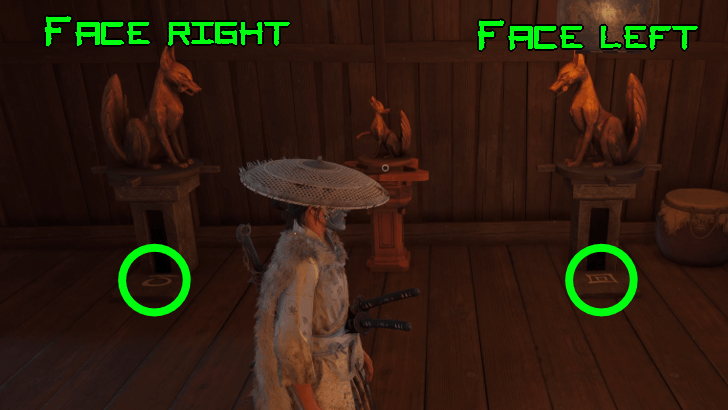 Solve the Puzzle on the Left Wall