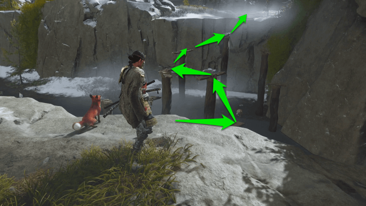 Make Your Way Past the Beams