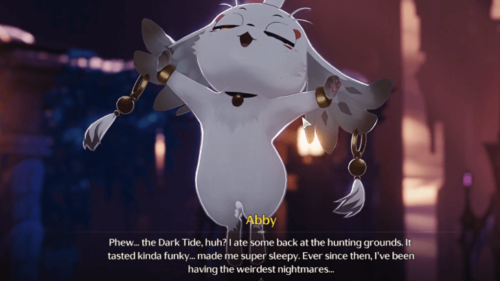 Abby Can Absorb the Echoes and the Dark Tide