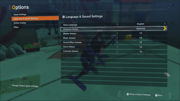 Change Character Voices