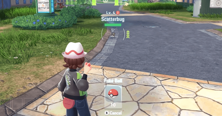 Lock in with ZL Throw Poke Ball with ZR