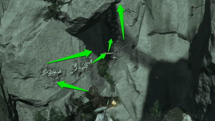 Climb Up to the Top of the Cliff