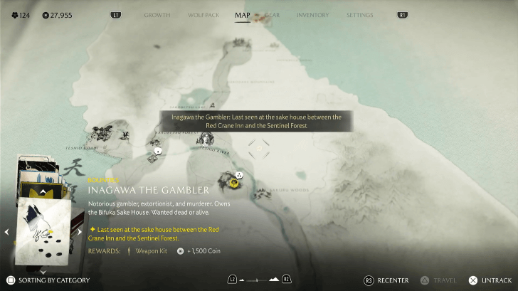 Inside a Sake House Far East of Teshio River - Inagawa the Gambler Location