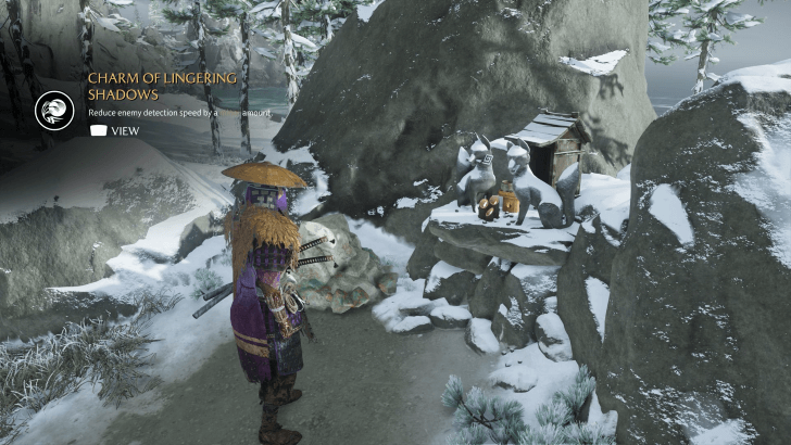 Ghost of Yotei Charm of Lingering Shadows Map Location