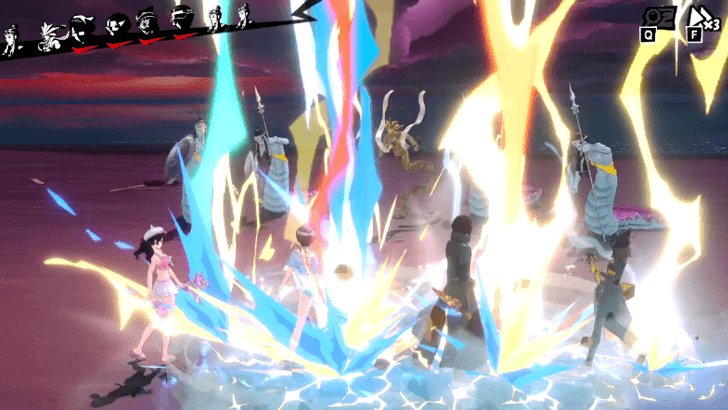 P5 Phantom X - Summer Event Part 2 - All Naga have Electric attacks