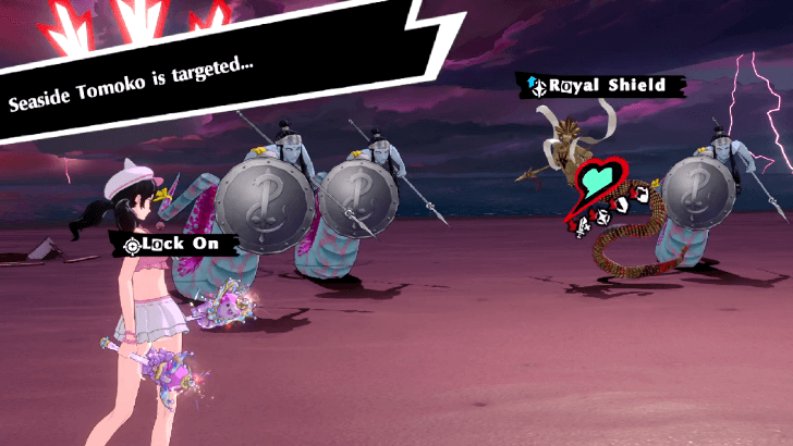 P5 Phantom X - Summer Event Part 2 - Targeting an ally for an attack