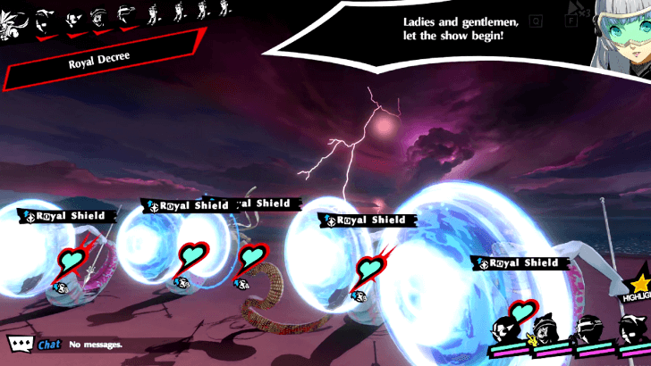 P5 Phantom X - Summer Event Part 2 - Royal Decree Shield