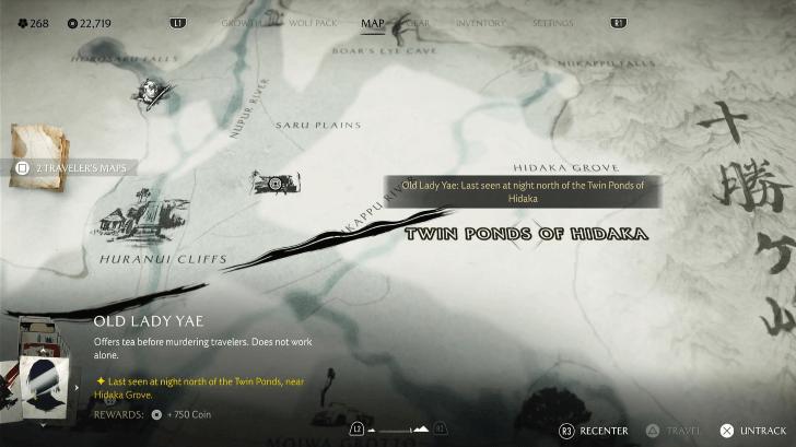 Old Lady Yae Location